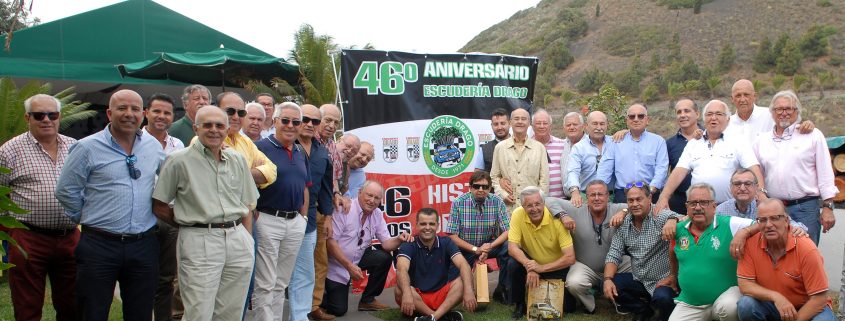 Foto de familía - 46º Aniversario Escudería Drago